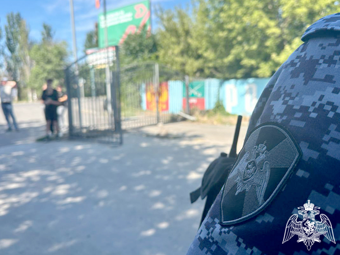 При участии Росгвардии в Запорожской области обеспечена безопасность крупного молодежного праздника