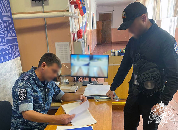 В Запорожской области Росгвардия завершает проверку систем безопасности объектов образования региона
