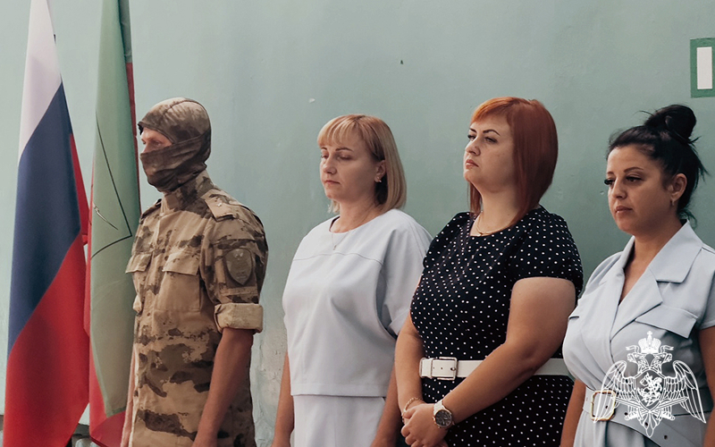 Представители Росгвардии стали гостями спортивного турнира в Запорожской области