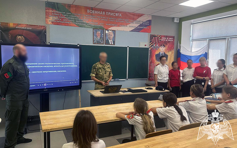 Запорожские росгвардейцы приняли участие в мероприятиях ко Дню солидарности в борьбе с терроризмом