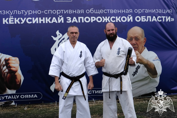 Каратисты Запорожской области провели первые тренировочные сборы при поддержке Росгвардии