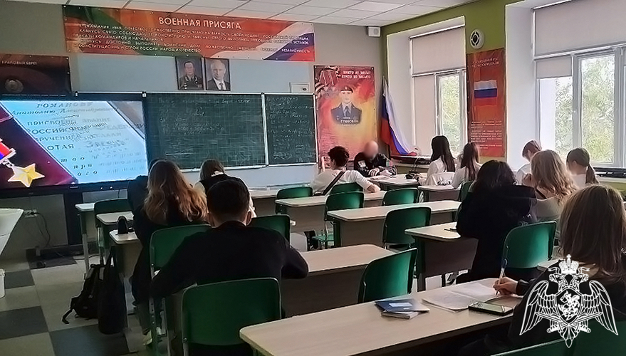Школьникам Мелитополя рассказали о судьбе легендарного командующего войсками правопорядка