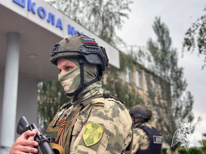  Росгвардия обеспечила безопасность Дня знаний в Запорожской области
