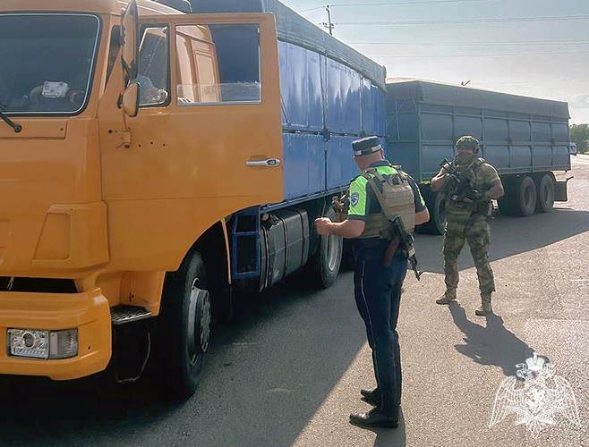 В Запорожской области чествовали сотрудников ОМОН Росгвардии