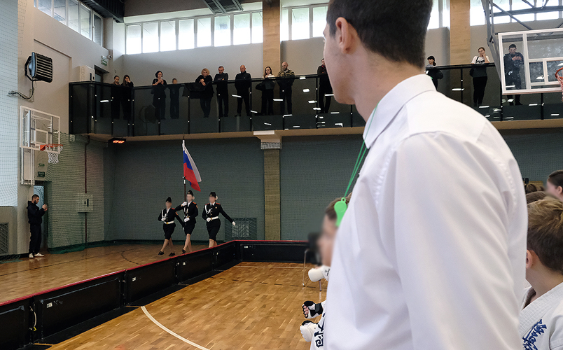 В Запорожской области Росгвардия оказала содействие при проведении турнира по киокусинкай карате 