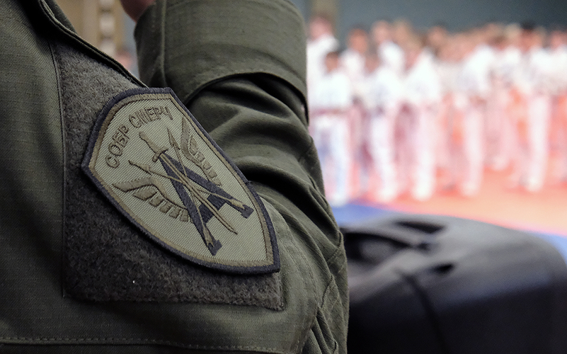 В Запорожской области Росгвардия оказала содействие при проведении турнира по киокусинкай карате 