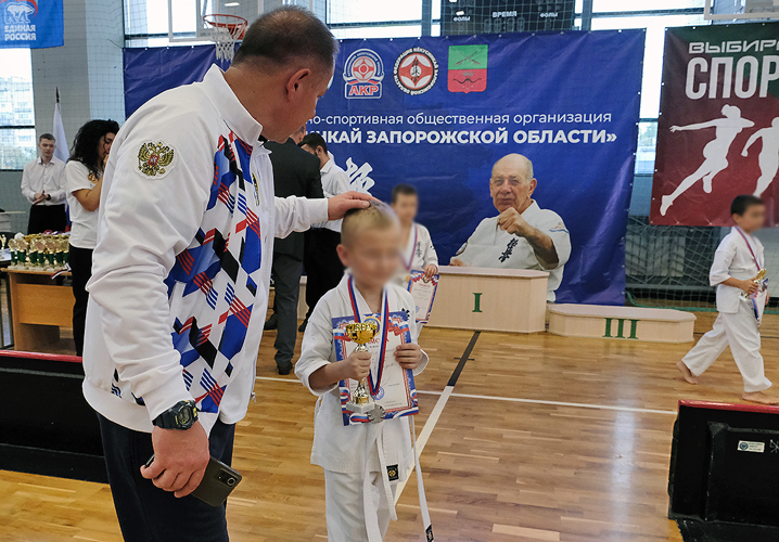 В Запорожской области Росгвардия оказала содействие при проведении турнира по киокусинкай карате 