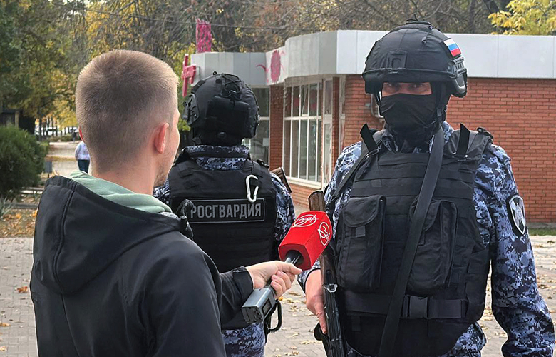 Журналисты областной телекомпании «За! ТВ» познакомились со службой во вневедомственной охране Росгвардии