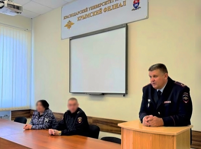 Сотрудница Росгвардии из Запорожской области стала участником патриотической встречи в Крыму