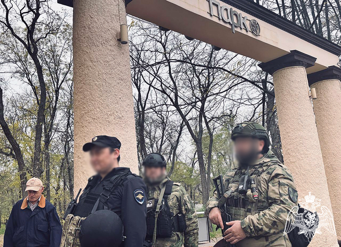 Росгвардия обеспечила безопасность Дня народного единства в Запорожской области