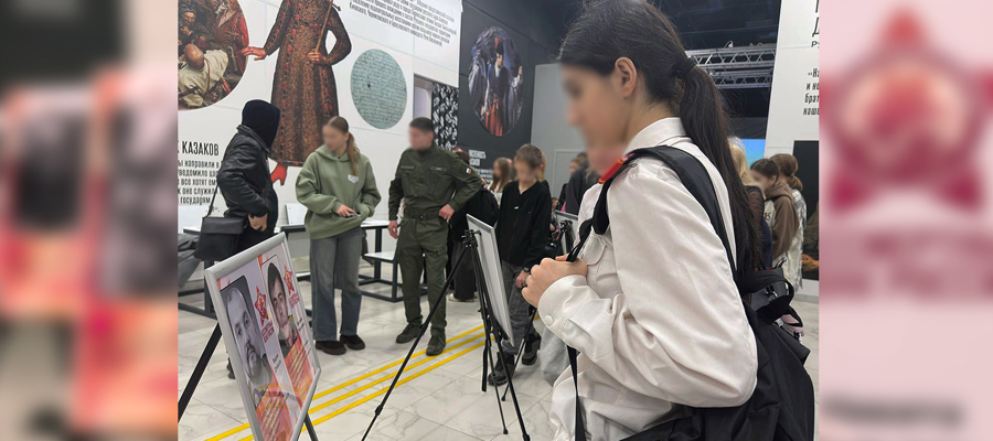 Встреча кадетов профильных классов Росгвардии с военными корреспондентами состоялась в Мелитополе