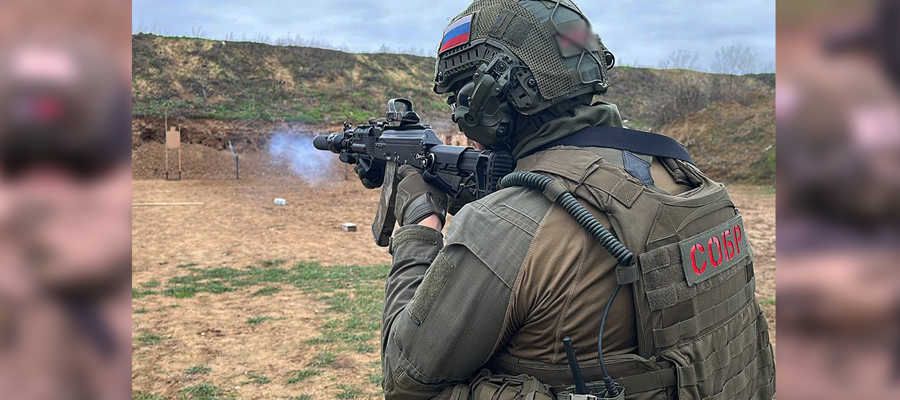 В Запорожской области прошли соревнования спецназа Росгвардии