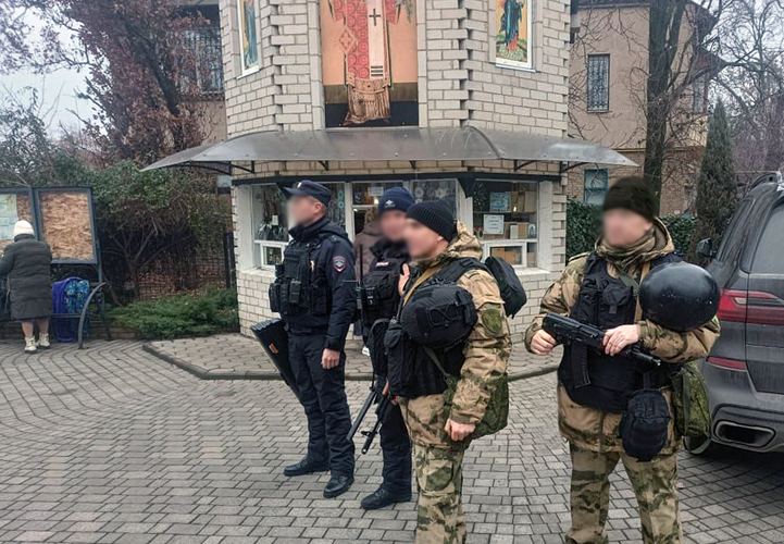 В Запорожской области при участии Росгвардии обеспечена безопасность религиозных мероприятий, посвященных православной святыне