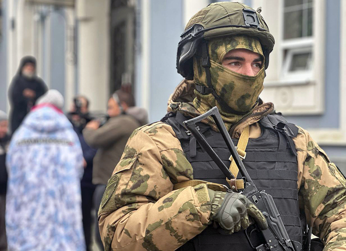 В Запорожской области при участии Росгвардии обеспечена безопасность религиозных мероприятий, посвященных православной святыне