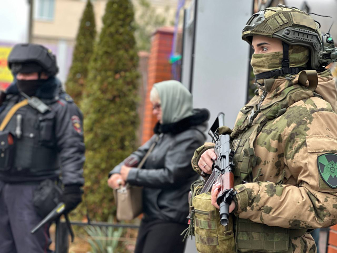 Росгвардейцы в Запорожской области обеспечили безопасность рождественских праздников 