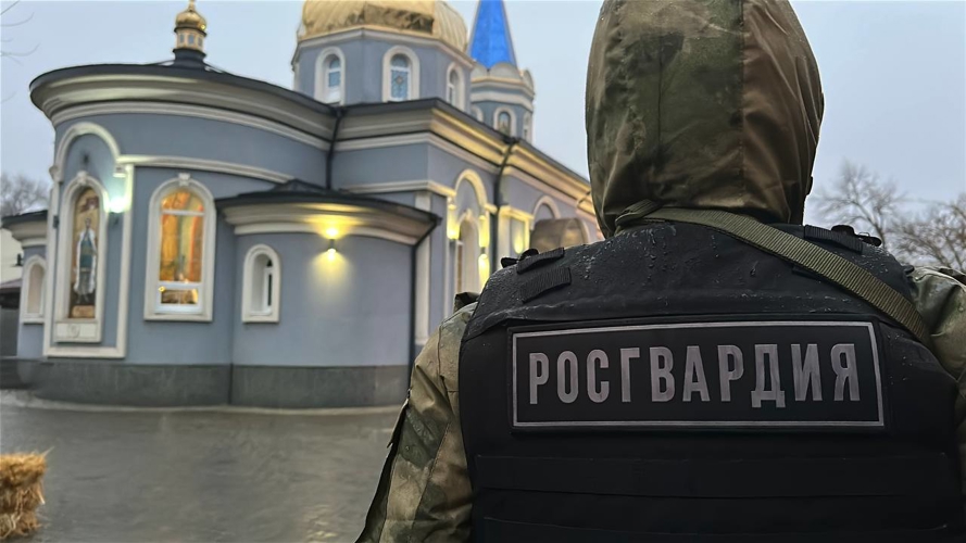 Росгвардейцы в Запорожской области обеспечили безопасность рождественских праздников 