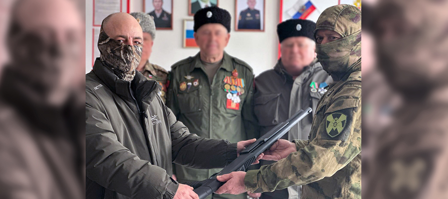 Ветераны силовых структур Запорожской области передали партию охотничьего оружия для нужд фронта