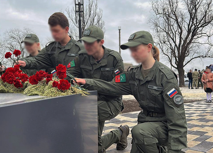 Аллея Росгвардии появилась в Запорожской области