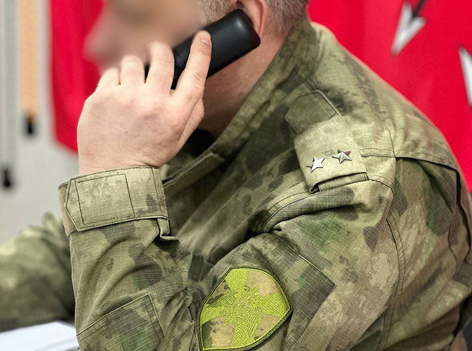 Росгвардия провела День открытых дверей для жителей Запорожской области 