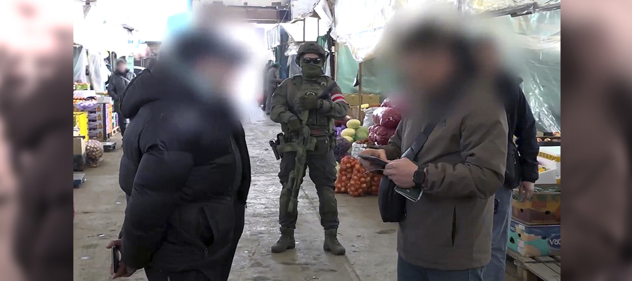 В Запорожской области при участии Росгвардии пресечены факты незаконной миграции