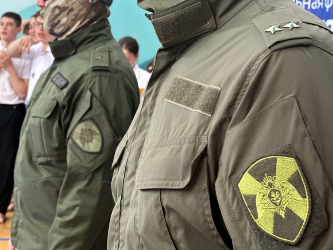Учащиеся профильных классов Росгвардии в Запорожской области поборолись за награды в турнире по каратэ