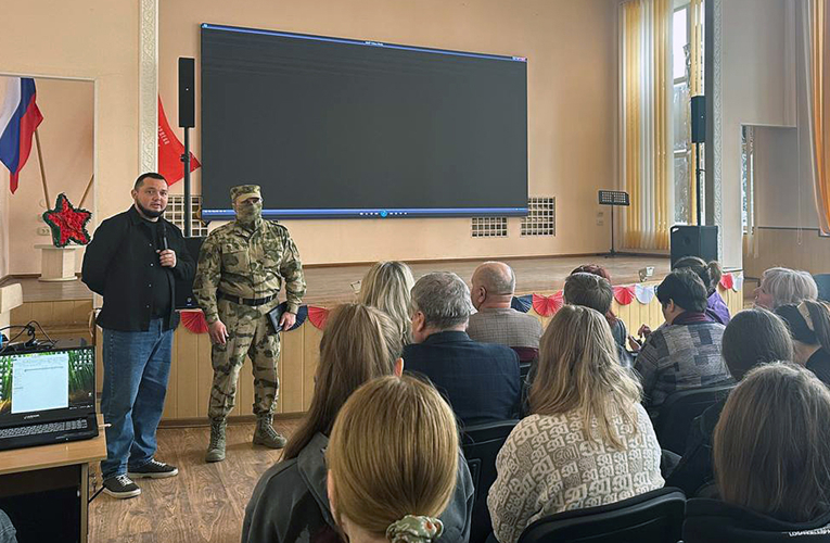 При участии Росгвардии в Мелитопольском госуниверситете прошли тренировки по безопасности