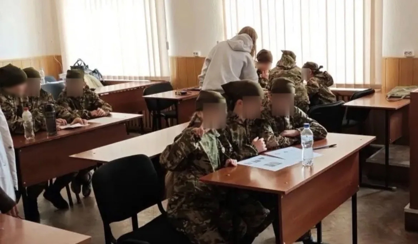 Учащиеся профильных классов Росгвардии из Запорожской области одержали победу в начальном этапе федерального состязания