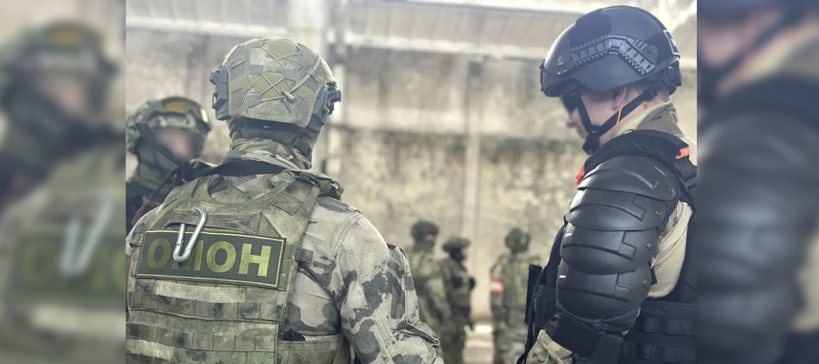 В Запорожской области при участии Росгвардии прошли межведомственные учения