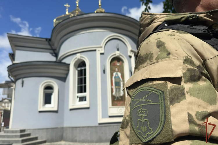 В Запорожской области при участии Росгвардии обеспечена безопасность религиозного мероприятия