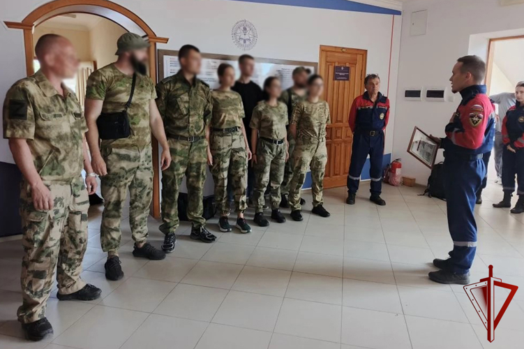 Росгвардейцы в Запорожской области прошли курсы оказания первой медицинской помощи
