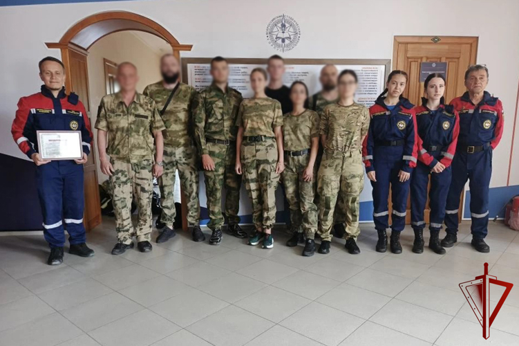 Росгвардейцы в Запорожской области прошли курсы оказания первой медицинской помощи