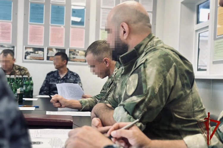 В Управлении Росгвардии по Запорожской области состоялось заседание оперативного штаба